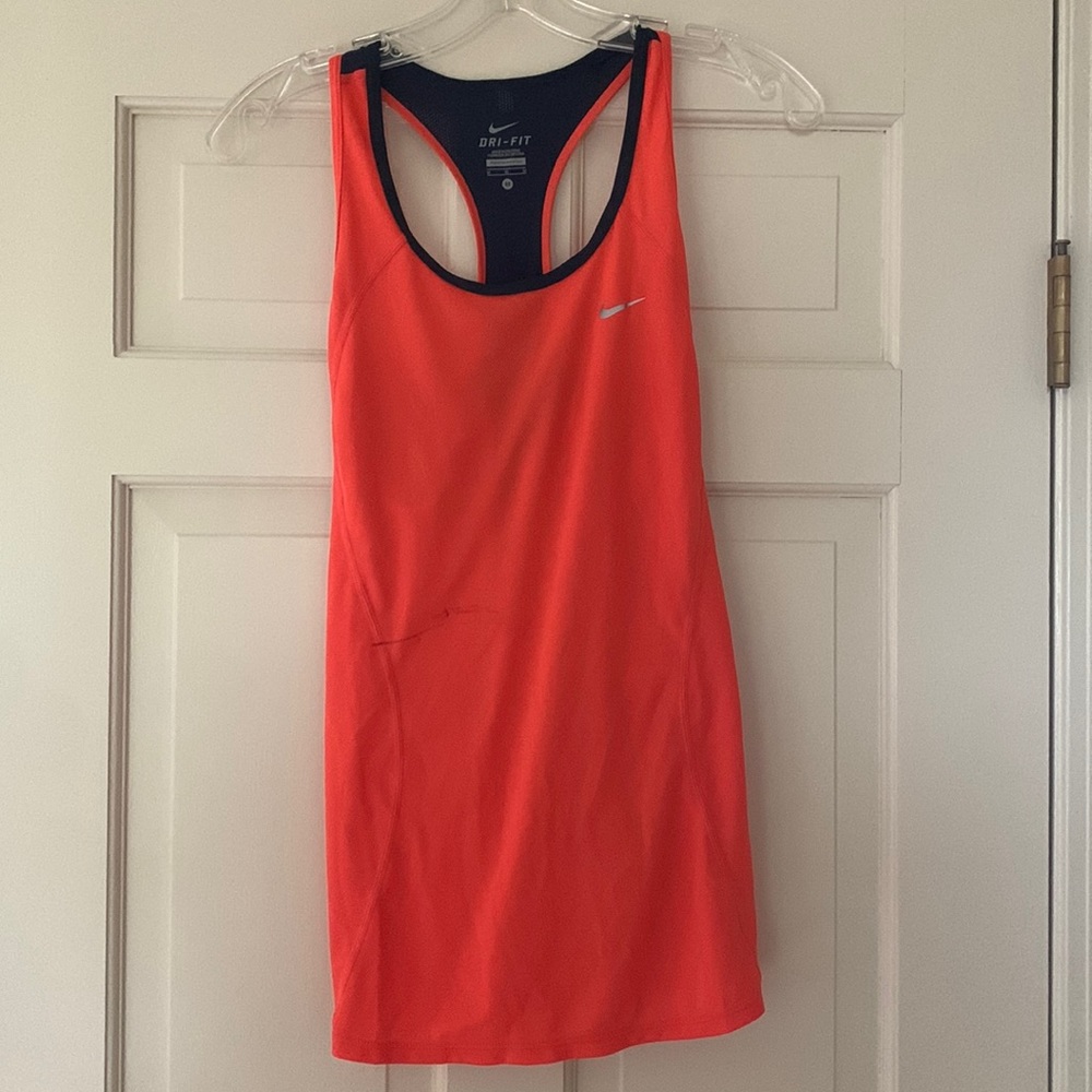Nike Orange Workout Tank Top